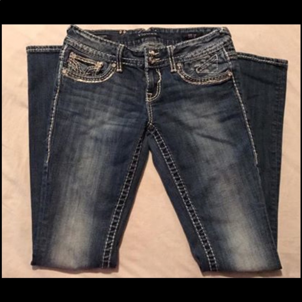 Juniors Vigoss Boot-Cut Jeans - Picture 2 of 3